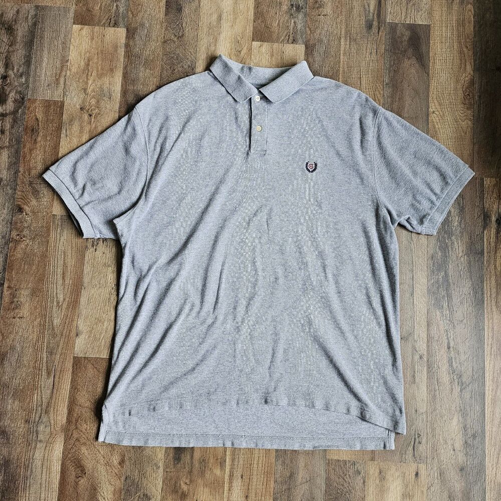 Vintage Chaps Ralph Lauren Polo – Men’s XL – Gray  Classic polo shirt by Chaps